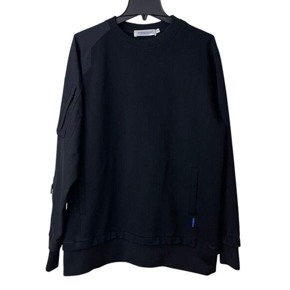 Reindee Lusion Urban Edge Tactical Raglan Sweatshirt Mens XL Modern Black Attire - Picture 1 of 11